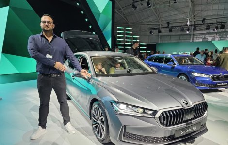 Am văzut pe viu noua Skoda Superb: 5 noutăți esențiale pentru nava amiral