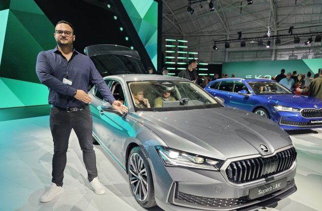 Am văzut pe viu noua Skoda Superb: 5 noutăți esențiale pentru nava amiral