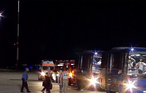 Românii aduși din Fâșia Gaza sunt verificați de SRI