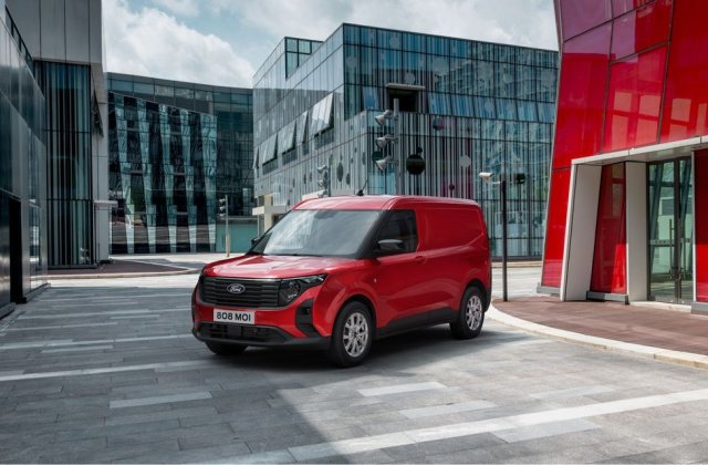 Noul Ford Transit Courier, produs la Craiova, primește medalia de platină la testele EuroNCAP