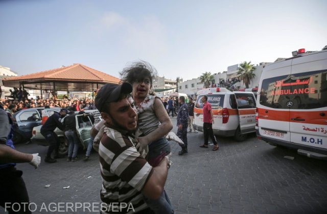 Cel mai mare spital din Fașia Gaza &bdquo;nu funcționează&rdquo;, pe fondul asaltului Israelului. Mai mulţi bebeluşi din al-Shifa au murit