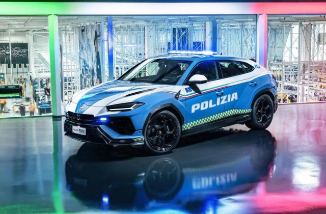 Lamborghini Urus Performante intră &icirc;n dotarea poliției italiene