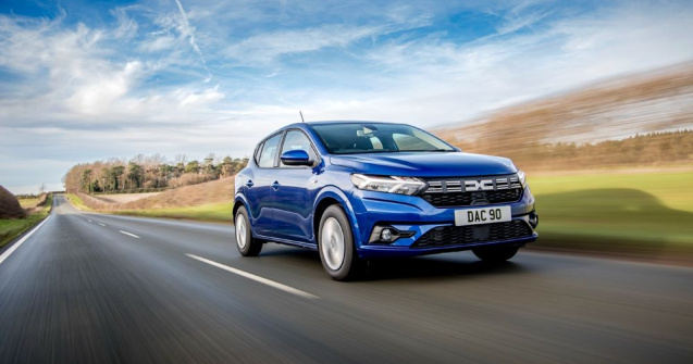 Dacia Sandero, cea mai vândută mașină în Europa, în noiembrie
