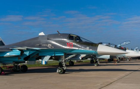 Ucraina susține că a doborât trei bombardiere rusești Su-34. Autoritățile ruse nu au confirmat incidentul