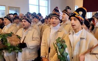 Familia regală, colindată de...