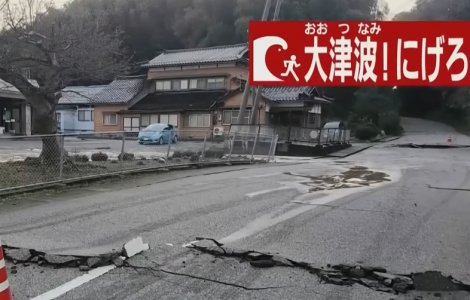 Bilanț negru după cutremurul din Japonia. Numărul morților a ajuns la 73/Autoritățile caută în continuare supraviețuitorii