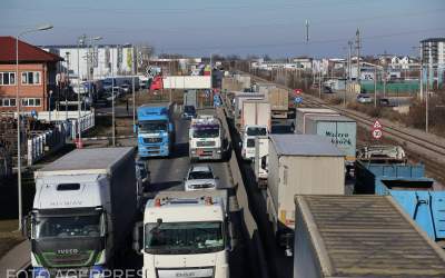 Protestul transportatorilor...