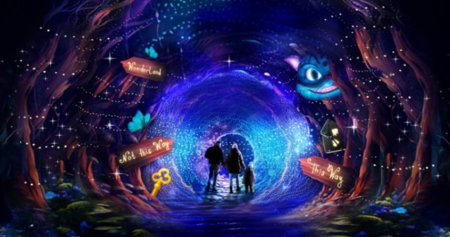 Număr impresionant de vizitatori la expoziția „Grădina Luminilor” organizată în Grădina Botanică „Dimitrie Brandza” a Universității din București