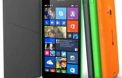 Microsoft a lansat Lumia 535, primul smartphone fara numele Nokia