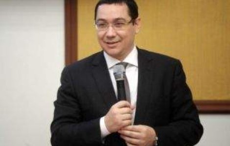 Ce spune Ponta despre dezbaterea de miercuri seara