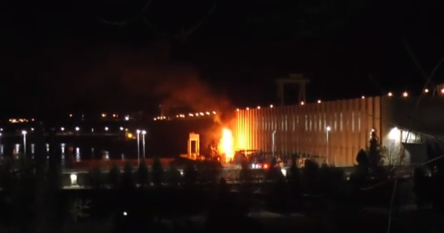 Anchetă după incendiul de la Hidrocentrala Porțile de Fier 1. A fost pericol de explozie VIDEO