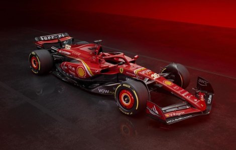 Formula 1: Acesta este noul Ferrari SF-24