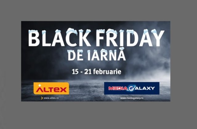Altex &icirc;ncepe campania Black Friday de iarnă