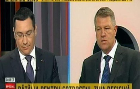 Cum s-a desfasurat cea de-a doua dezbatere Ponta-Iohannis