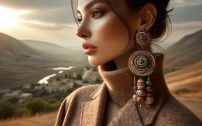 Alege cercei handmade care să...