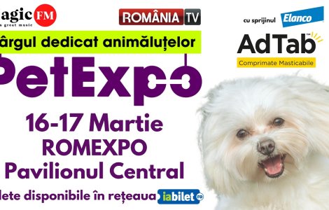 Pet Expo se va desfășura între 16-17 martie 2024 la Romexpo