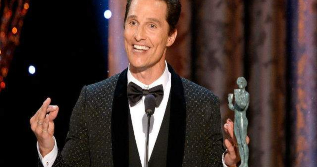 Matthew McConaughey a primit o stea pe Walk of Fame