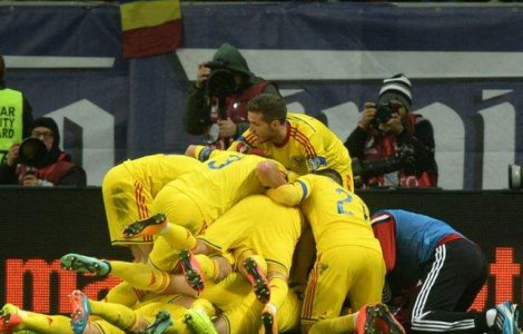 Echipa nationala termina anul cu o victorie: Romania - Danemarca 2-0