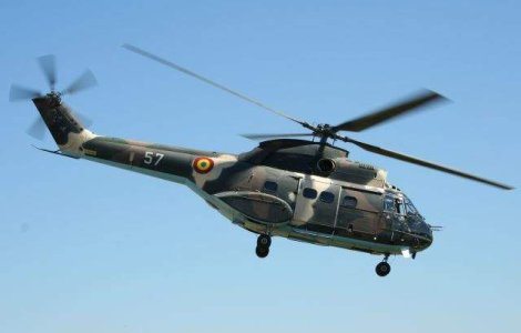 Un elicopter militar s-a PRABUSIT in jud. Sibiu! Opt oameni au murit