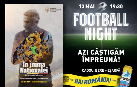 Bergenbier și Cinema City susțin lansarea filmului „În inima Naționalei”
