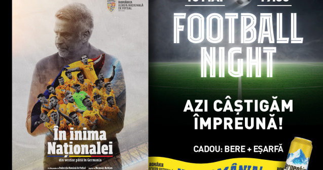 Bergenbier și Cinema City susțin lansarea filmului „În inima Naționalei”