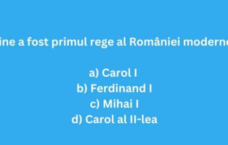Întrebari de cultura generala din toate domeniile
