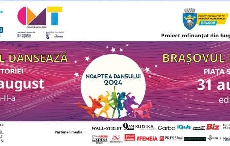 Noaptea Dansului în 2024: „Bucureștiul Dansează” pe Calea Victoriei, „Brașovul Dansează” în Piața Sfatului!