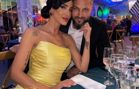 Adelina Pestrițu și Virgil Șteblea au marcat cinci ani de căsnicie cu o ședință foto specială, celebrând „Nunta de Lemn” într-un cadru elegant și romantic.