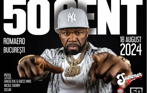 50 CENT live la București pe 18 august 2024