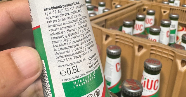 De ce au fost retrase 1,8 milioane de sticle de bere Ciuc din magazine?