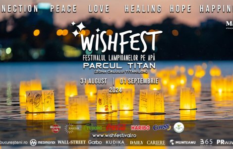 Descoperă magia WishFest: Festivalul lampioanelor pe apă revine în această toamnă