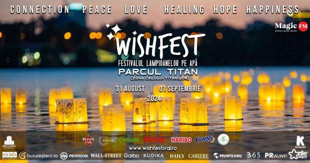 Descoperă magia WishFest: Festivalul lampioanelor pe apă revine în această toamnă