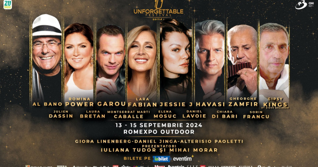 Numărătoarea inversă a început: 10 zile până la Unforgettable Festival