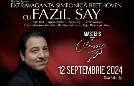 Fazil Say și cvartetul său vocal, în premieră la București!