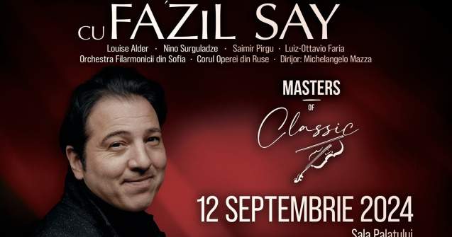 Fazil Say și cvartetul său vocal, în premieră la București!