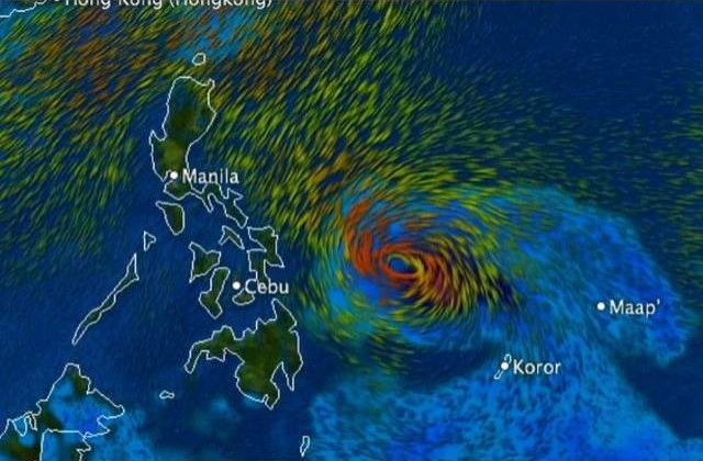 Mii de filipinezi se refugiaza din calea taifunului Hagupit