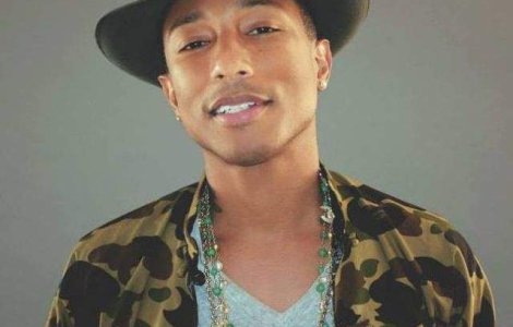  Video  Pharrell Williams a primit o stea pe Walk of Fame
