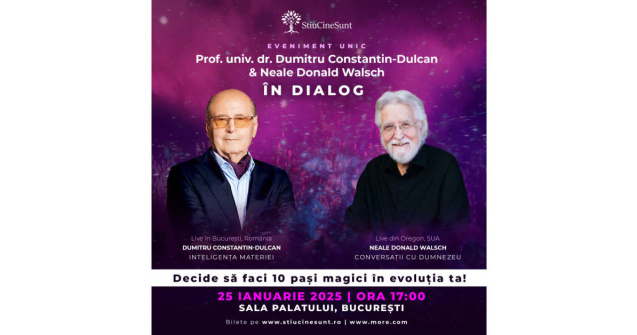 Dialog spiritual unic: Dumitru Constantin-Dulcan și Neale Donald Walsch