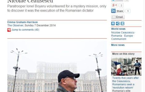 Marturisiri EMOTIONANTE ale militarului care l-a executat pe Ceausescu