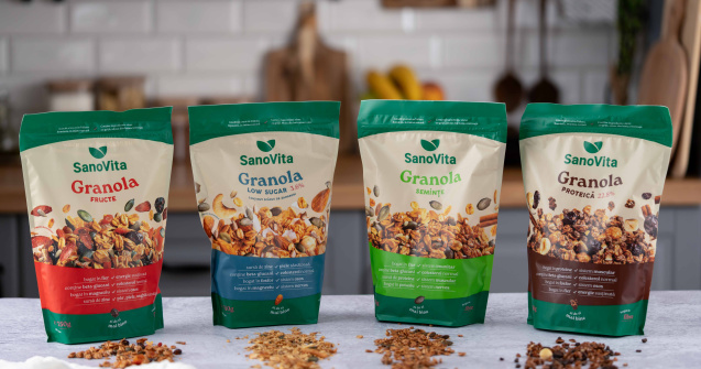 SanoVita lansează produse surpriză în gama granola și musli!