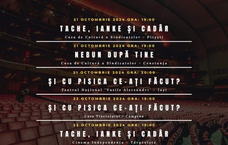 Descoperă cum ProTicket transformă toamna într-un sezon de neuitat cu aceste comedii și spectacole captivante