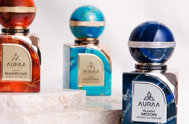 Colectiile Auraa Desire extract de parfum, exclusiv pe Orioudh.ro.  O oda adusa rafinamentului absolut