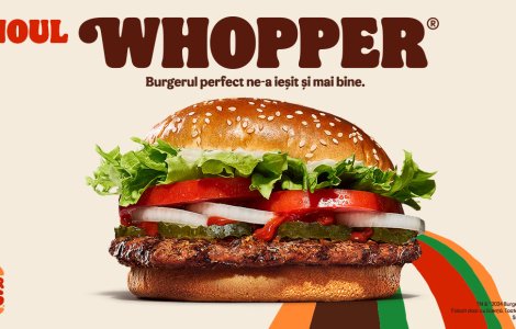 Descoperă secretul din spatele noului Whopper® de la Burger King: Cum a fost reinventat burgerul perfect?