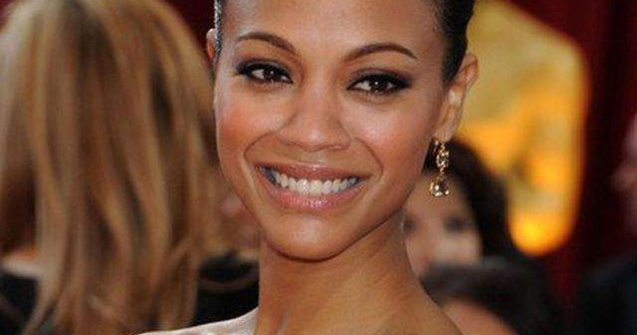 Actrita Zoe Saldana a nascut gemeni