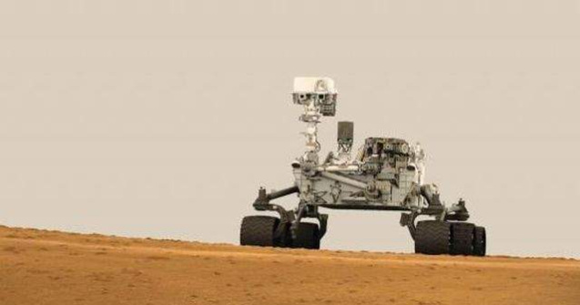 Robotul Curiosity a descoperit molecule organice si gaz metan pe Marte