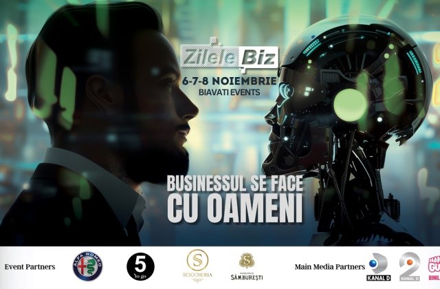Cel mai influent eveniment de business, Zilele Biz, are loc pe 6, 7 și 8 noiembrie, &icirc;n București