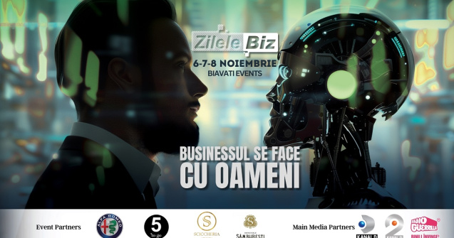 Cel mai influent eveniment de business, Zilele Biz, are loc pe 6 - 8 noiembrie