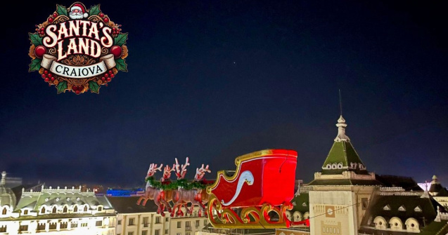 Descoperă surprizele magice la deschiderea Santa's Land în Craiova!