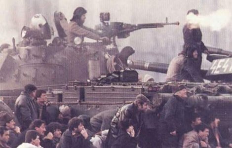 Cluj-Napoca: Mars in amintirea REVOLUTIEI si a celor impuscati in 1989