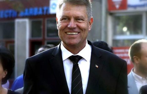 Klaus Iohannis a PRIMIT Colanul de aur al Ordinului Steaua Romaniei